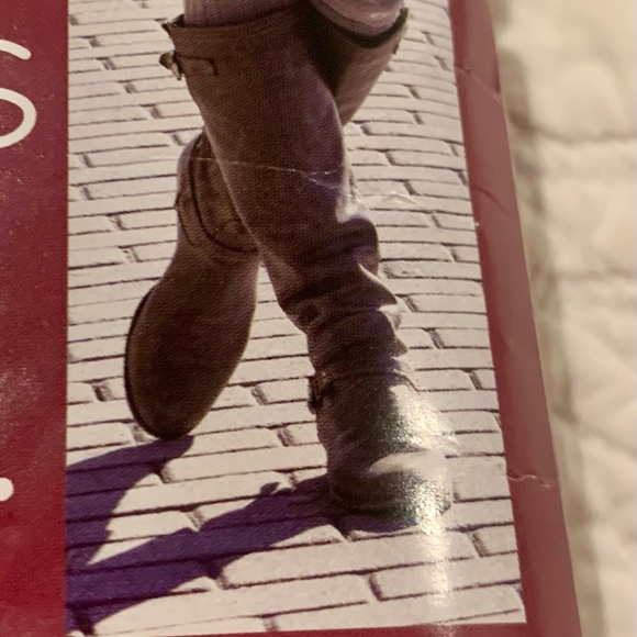 NWT Simply Noelle Boot socks Beige lace Top! So cute!! - Picture 4 of 8